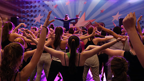 Conventions-Looking-At-Stage Dance students at a convention