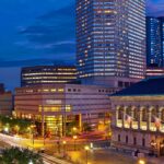 Boston Outdoors at Night